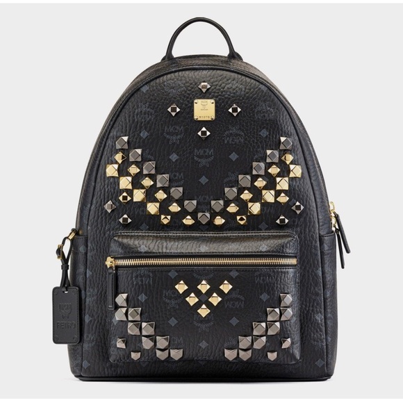 Retro M Studs Stark Backpack in Visetos - Picture 1 of 6